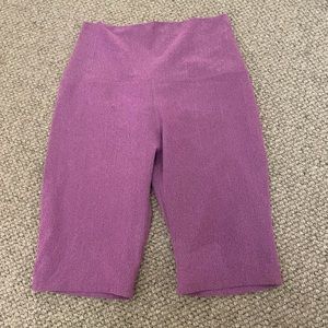 Neon purple Biker shorts